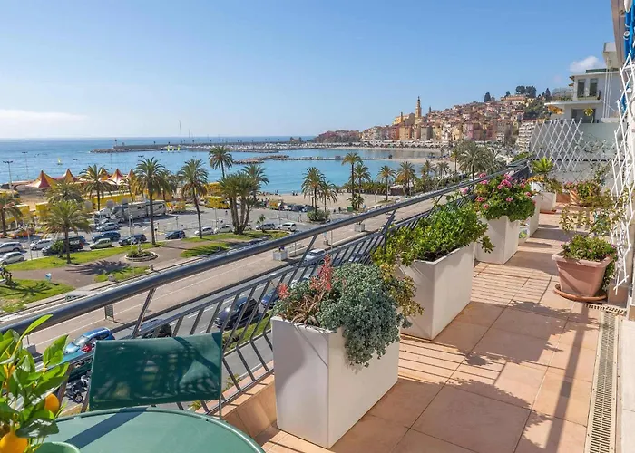 8gb - Magnifique 3p Dernier Etage Face Menton