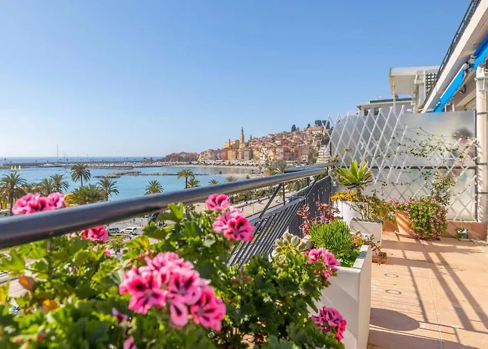 8gb - Magnifique 3p Dernier Etage Face Menton